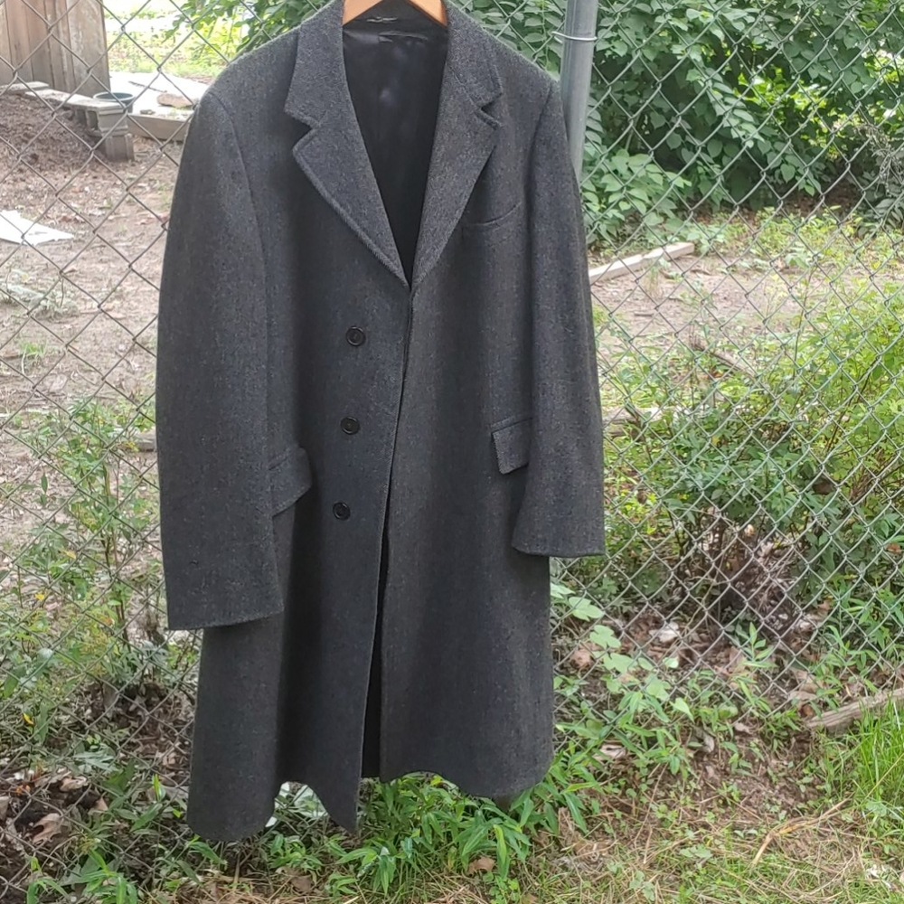 The Oxford shop wool overcoat.